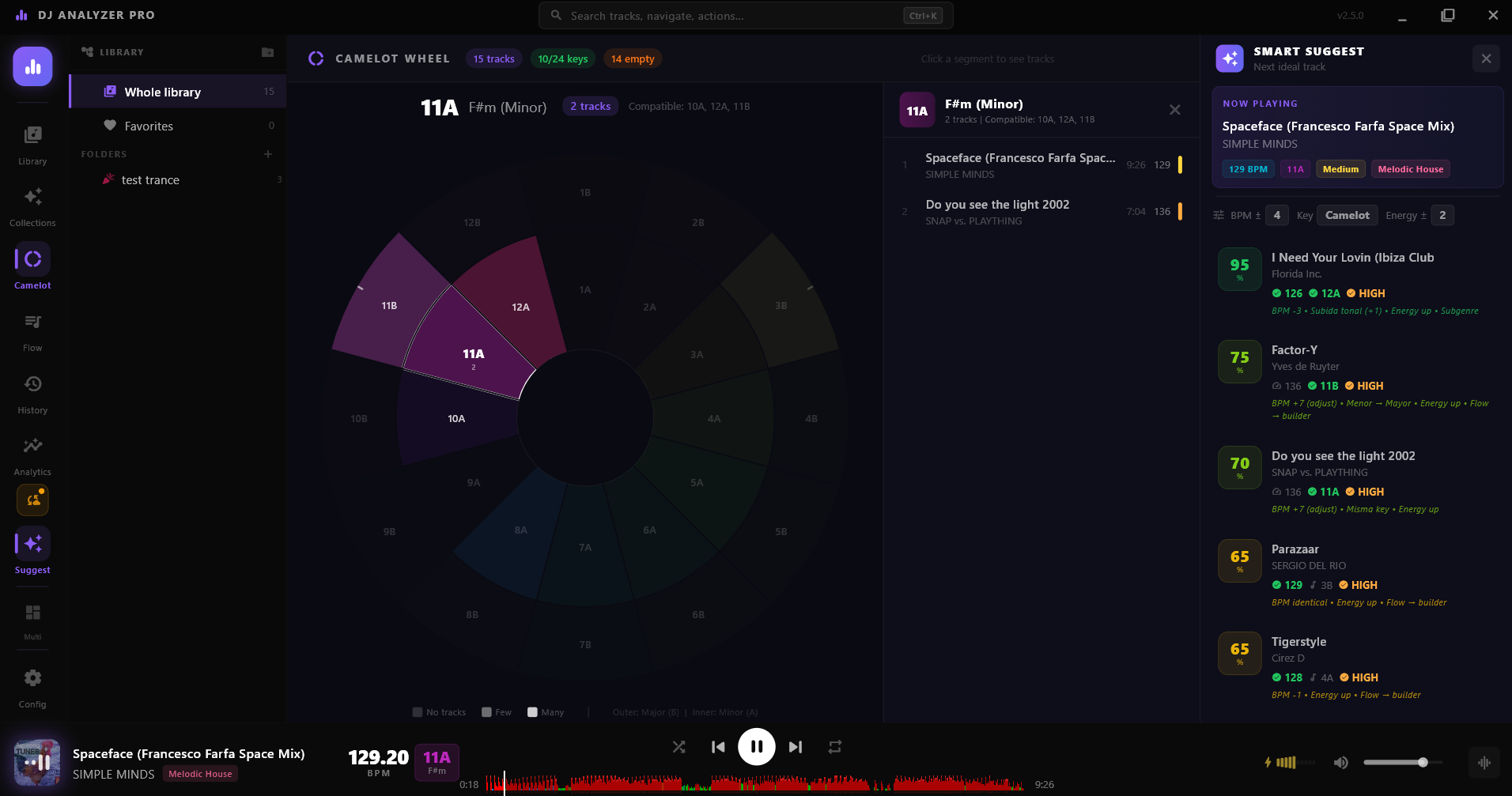 Camelot Wheel & Smart Suggest